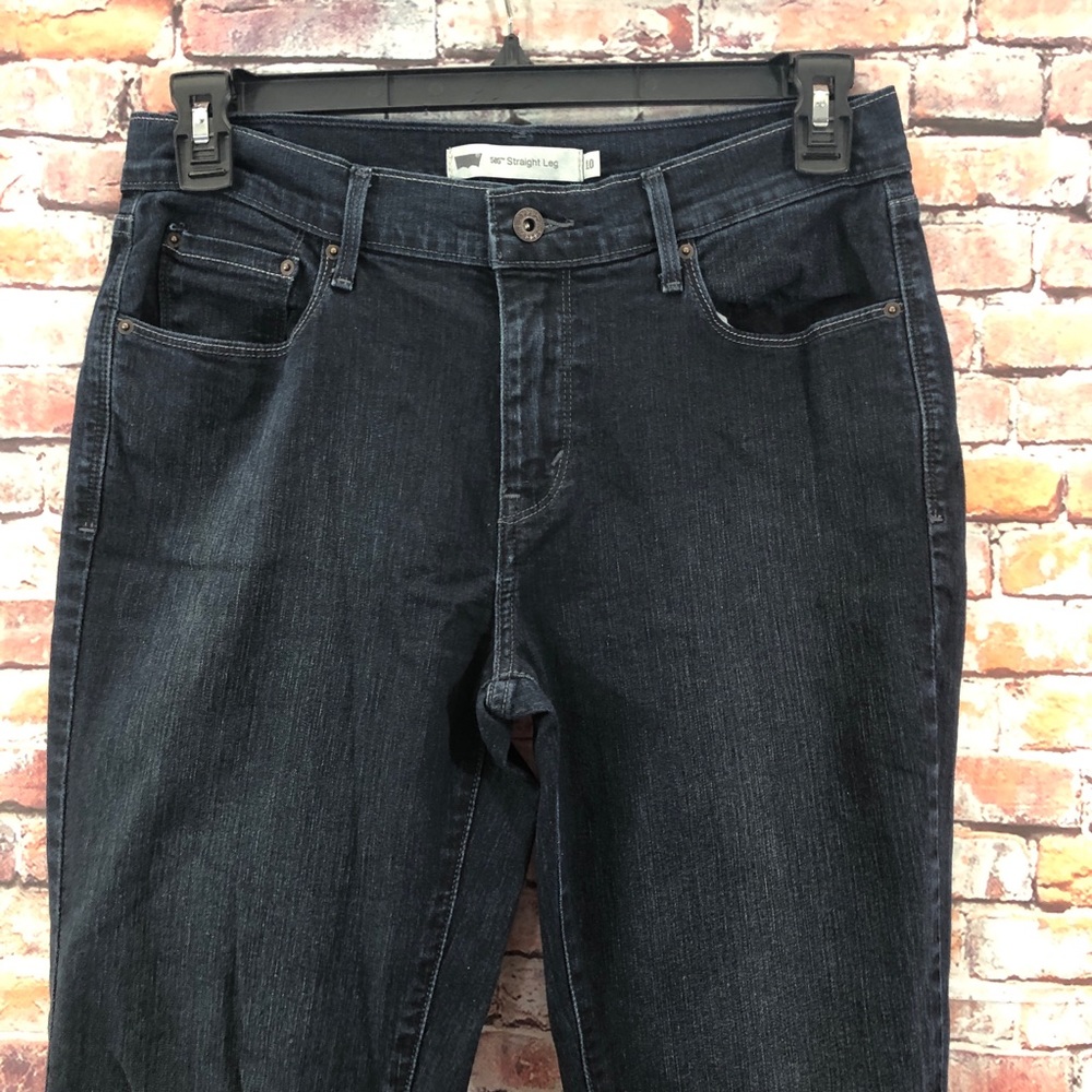 Levis 505 Straight Leg Women's Jeans Size 10